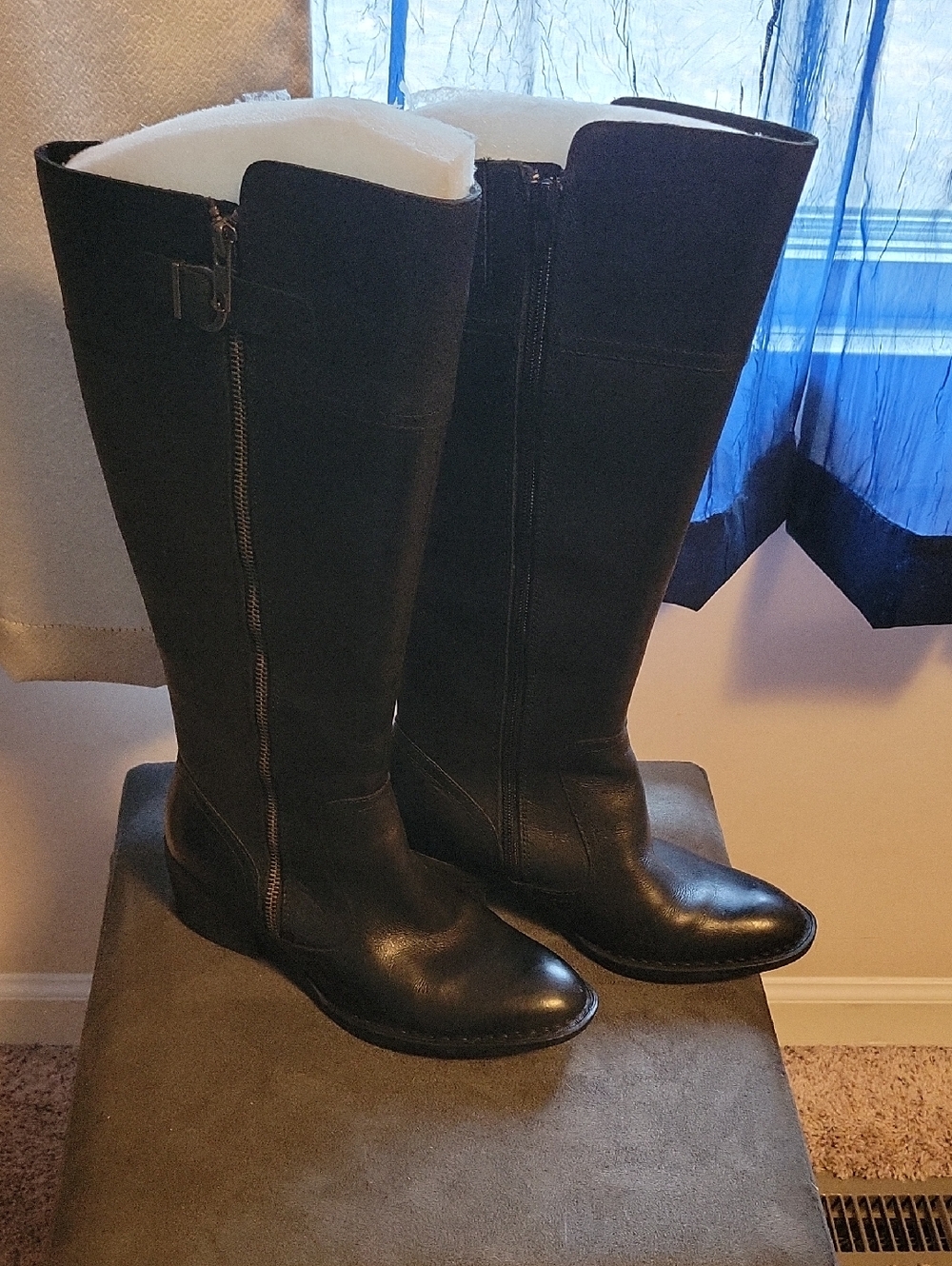 🆕️ Born | Farrar Black Leather Knee High Boots